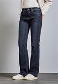 Bootcut Jeans dark indigo slightly washed