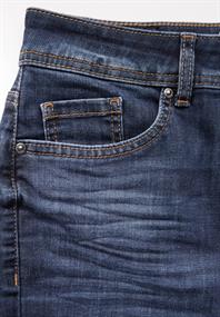 Bootcut Jeans dark indigo slightly washed