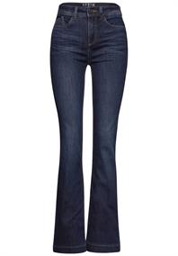 Bootcut Jeans dark indigo slightly washed