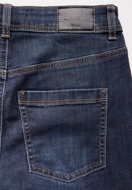 Bootcut Jeans dark indigo slightly washed