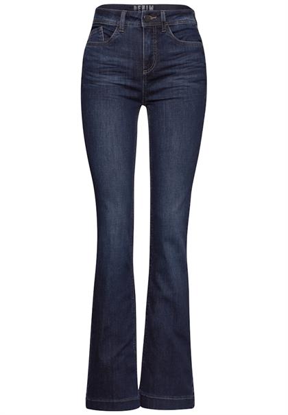 Bootcut Jeans dark indigo slightly washed