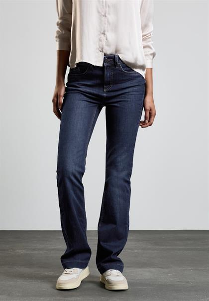 Bootcut Jeans dark indigo slightly washed