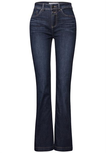 Bootcut Jeans dark indigo slightly washed