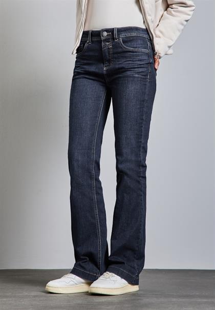 Bootcut Jeans dark indigo slightly washed