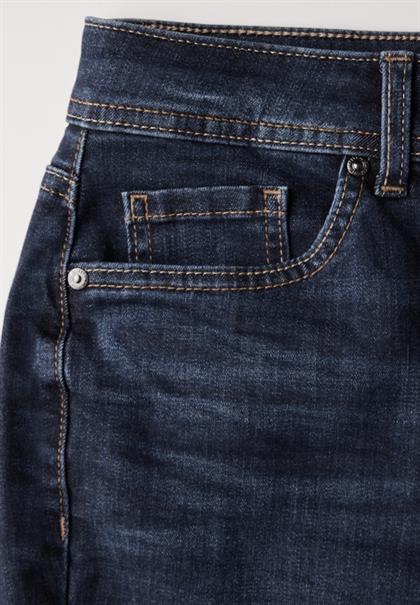Bootcut Jeans dark indigo slightly washed