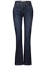 Bootcut Jeans dark indigo slightly washed
