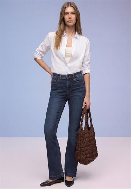 Bootcut Jeans dark indigo washed