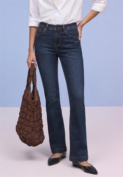 Bootcut Jeans dark indigo washed