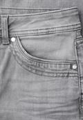 Bootcut Jeans light grey washed
