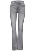 Bootcut Jeans light grey washed