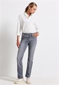 Bootcut Jeans light steel grey washed