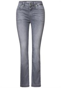 Bootcut Jeans light steel grey washed