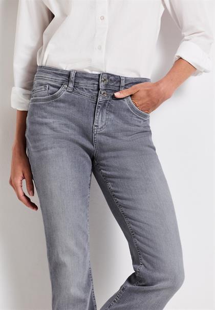 Bootcut Jeans light steel grey washed