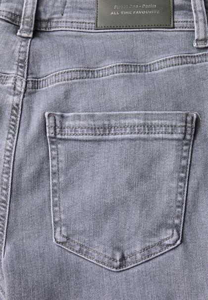 Bootcut Jeans light steel grey washed