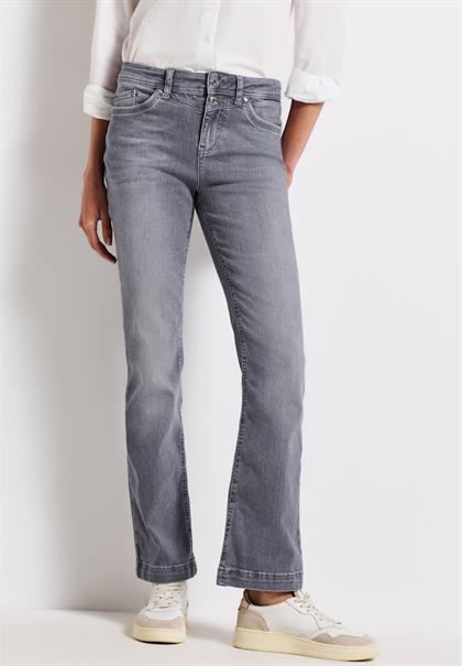 Bootcut Jeans light steel grey washed