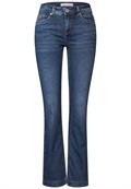Bootcut Jeans soft mid blue washed