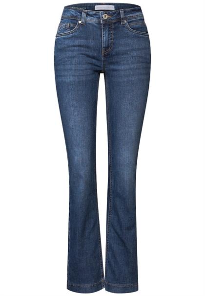 Bootcut Jeans soft mid blue washed
