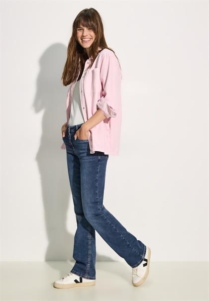 Bootcut Leg Jeans mid blue wash1