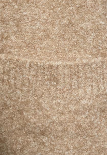 Boucle Cardigan buff sand melange