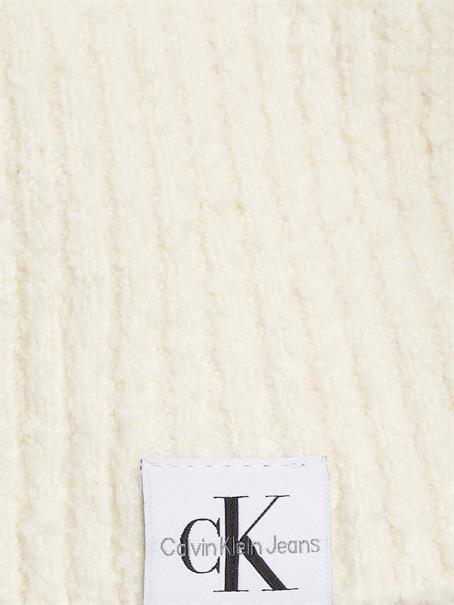 BOUCLE HIGH NECK SWEATER ivory