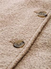 Bouclé Cape Jacke im 2-in-1-Look boucle beige melange