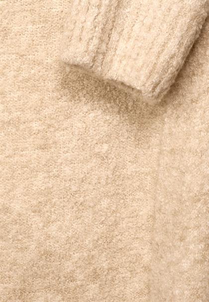 Bouclé Cardigan almond beige melange