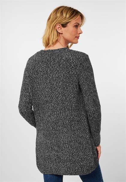 Bouclé Cardigan black