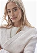 Bouclé-Cardigan lucid white