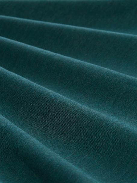 Boxy Fit Scuba Sweatjacke deep meadow green melange