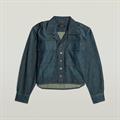 Boxy Relaxed 2-pkt Shirt l\s wmn antique asphalt