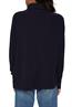 Boxy Rollkragen-Pullover aus 100% Bio-Baumwolle navy
