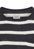 Boxy Strickpullover mit 3/4-Ärmeln night blue