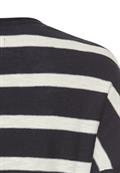 Boxy Strickpullover mit 3/4-Ärmeln night blue