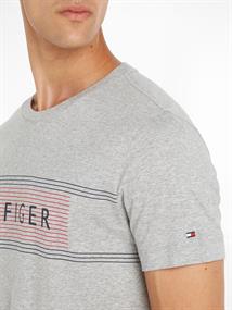 BRAND LOVE CHEST TEE light grey heather