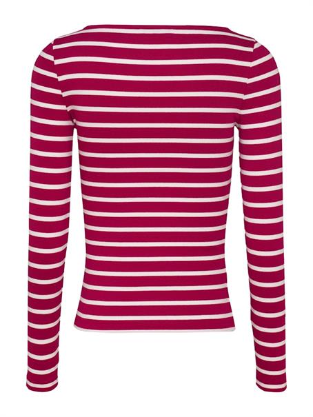 brilliant berry - stripe