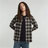Bristum 2.0 Slim Shirt l\s dk moss arthur check
