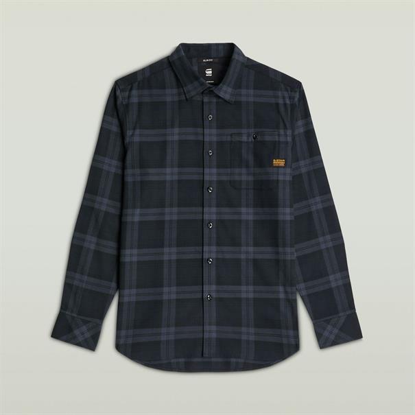 Bristum 2.0 Slim Shirt l\s india ink toby check