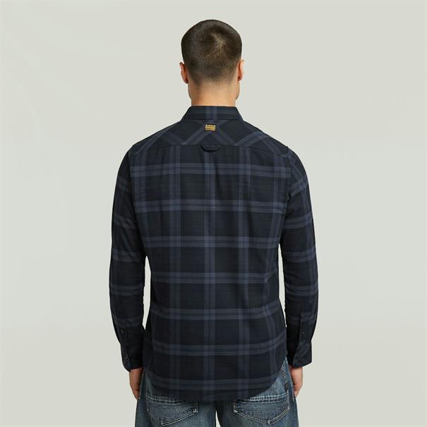 Bristum 2.0 Slim Shirt l\s india ink toby check