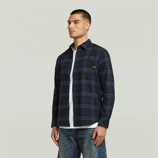 Bristum 2.0 Slim Shirt l\s india ink toby check