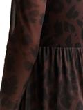 brown black big leo print