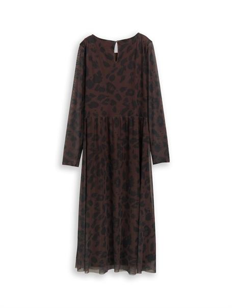 brown black big leo print