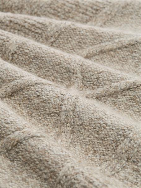 brown offwhite structure