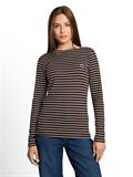 brown white stripe