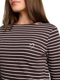 brown white stripe