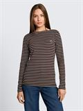 brown white stripe