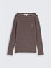 brown white stripe