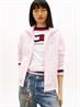 Brushed Fleece Zip-Thru Hoody pearly pink
