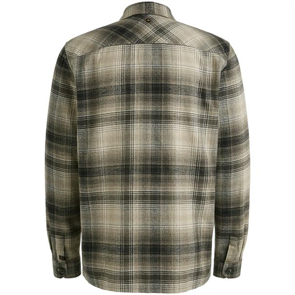 Brushed Grindle Check Overshirt 2 seneca rock