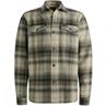 Brushed Grindle Check Overshirt 2 seneca rock