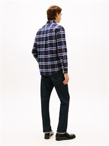 BRUSHED OXFORD CHECK RF SHIRT desert sky - check